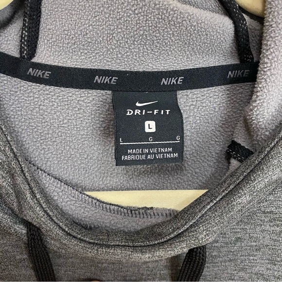 Nike Fri Fit Men’s Gray Pullover Hoodie Size Large - Picture 4 of 4